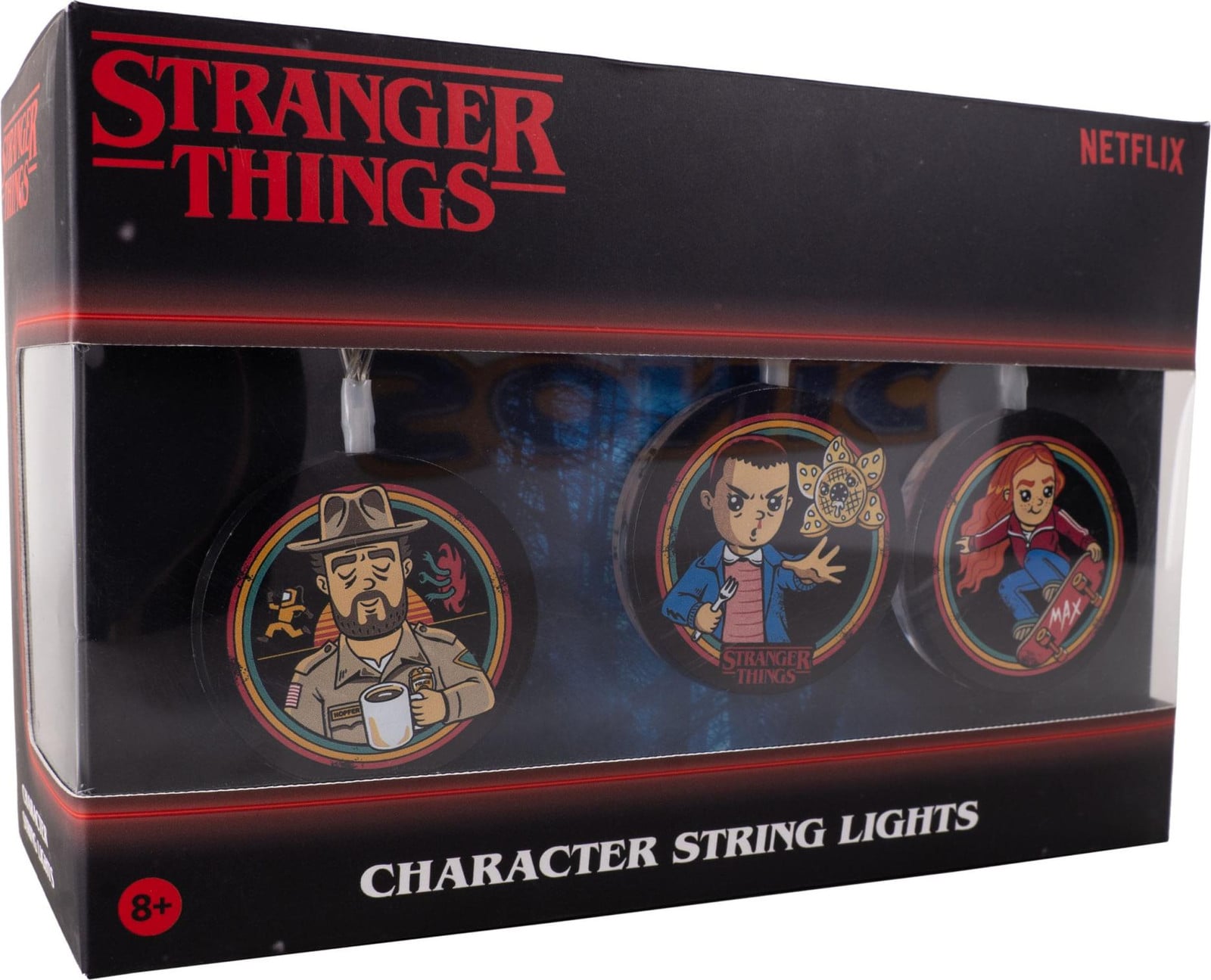 Fizz Creations Stranger Things Snaarlampjes Personages USB Feeënverlichting