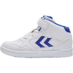 hummel Camden High-Top Sneaker Kinder white/blue 35