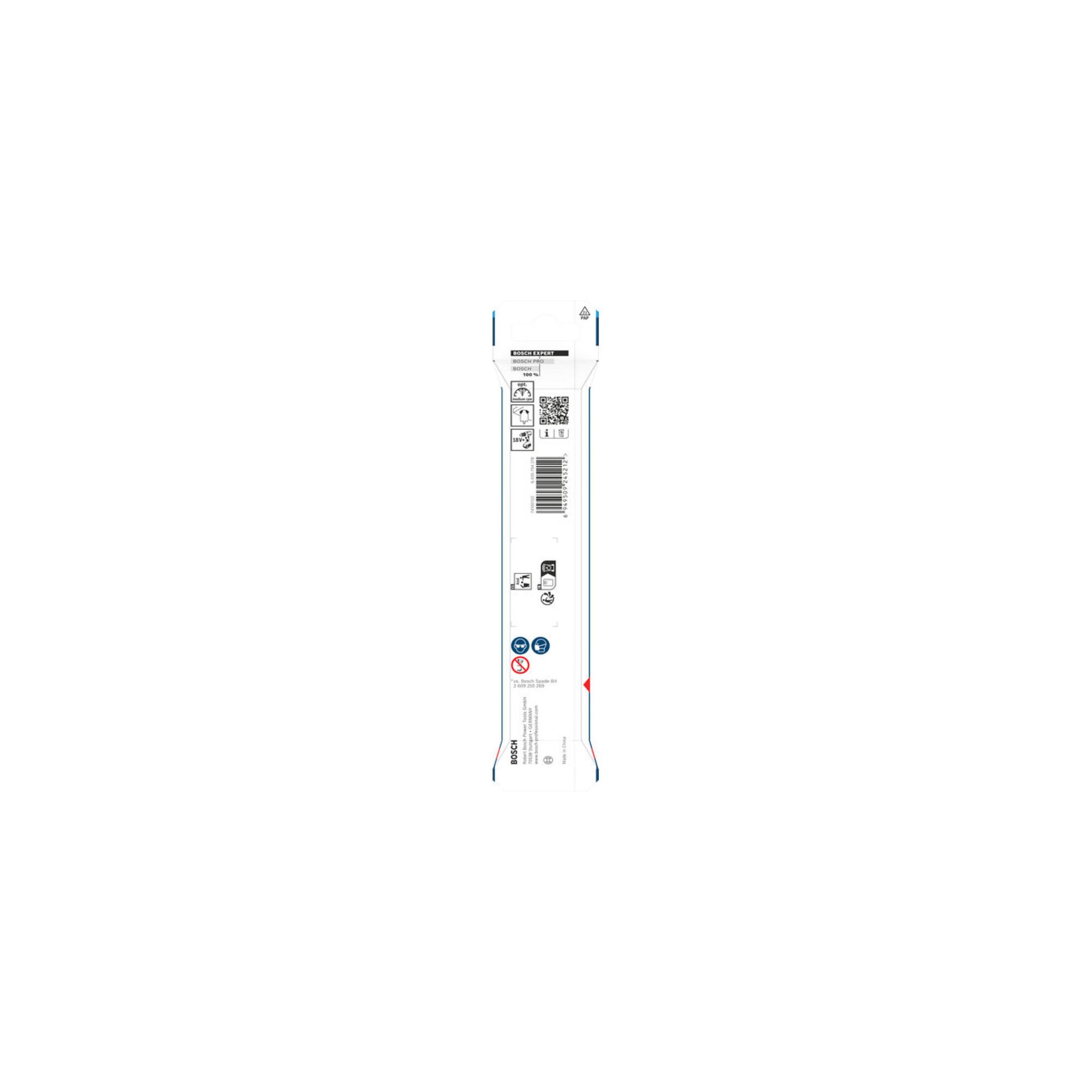 BOSCH EXPERT Self Cut Speed Flachfräsbohrer, 25 x 152 mm (2608902098)