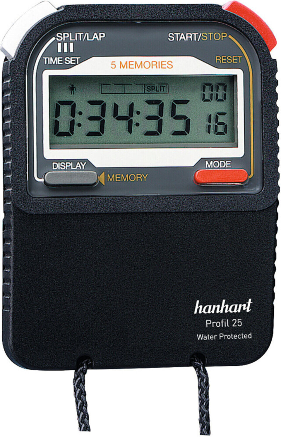 Hanhart Stoppuhr Pro 25 1/100 Sek.dig. (225.1721-00)