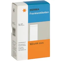 Herma, Etiketten, Frankieretiketten