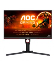 AOC 27" IPS Gaming Monitor 2560 x 1440 180Hz 1ms 1x Displayport 2x HDMI 13 cm 68,6 2.560*1.440 5 ms Schwarz (Q27G3XMN/BK)