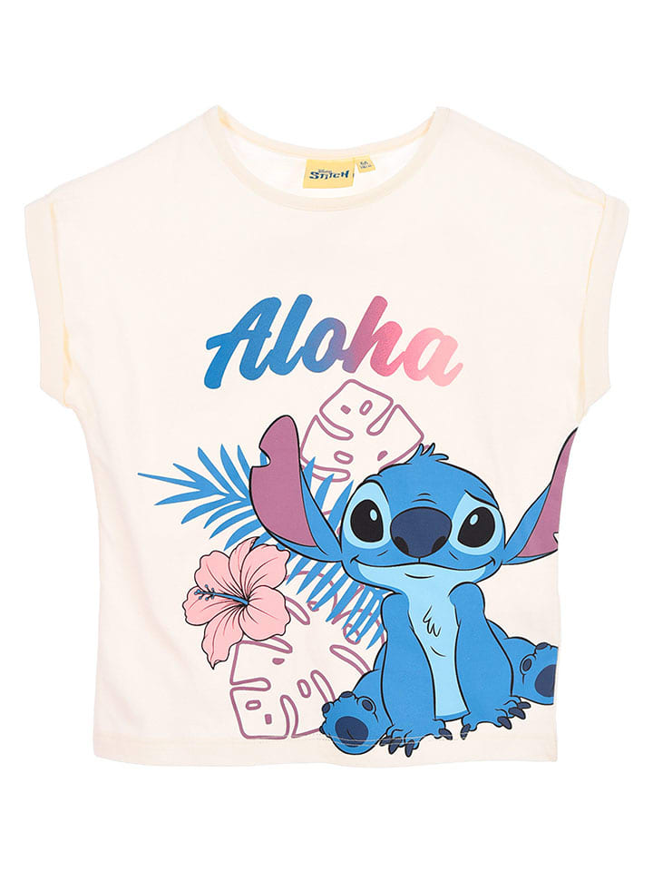 Shirt "Lilo & Stitch" in Creme - 98