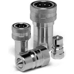 RS PRO, Rohrverbindungstechnik, Stahlkupplung, Körper mit 3/8" BSP (Rohrkupplung)