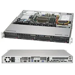 Supermicro SuperChassis 813MFTQC-350CB2 Rack Schwarz 350 W
