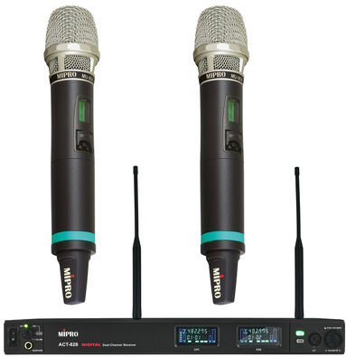 Mipro ACT-800 MU-90 Twin Set 5UA Noir