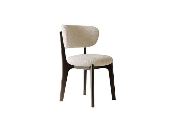 DIANXI Lounge-Sessel Vintage Esszimmerstühle for den Heimgebrauch Französischer einfacher moderner Hocker aus Eschenholz im Wabi-Sabi-Stil
