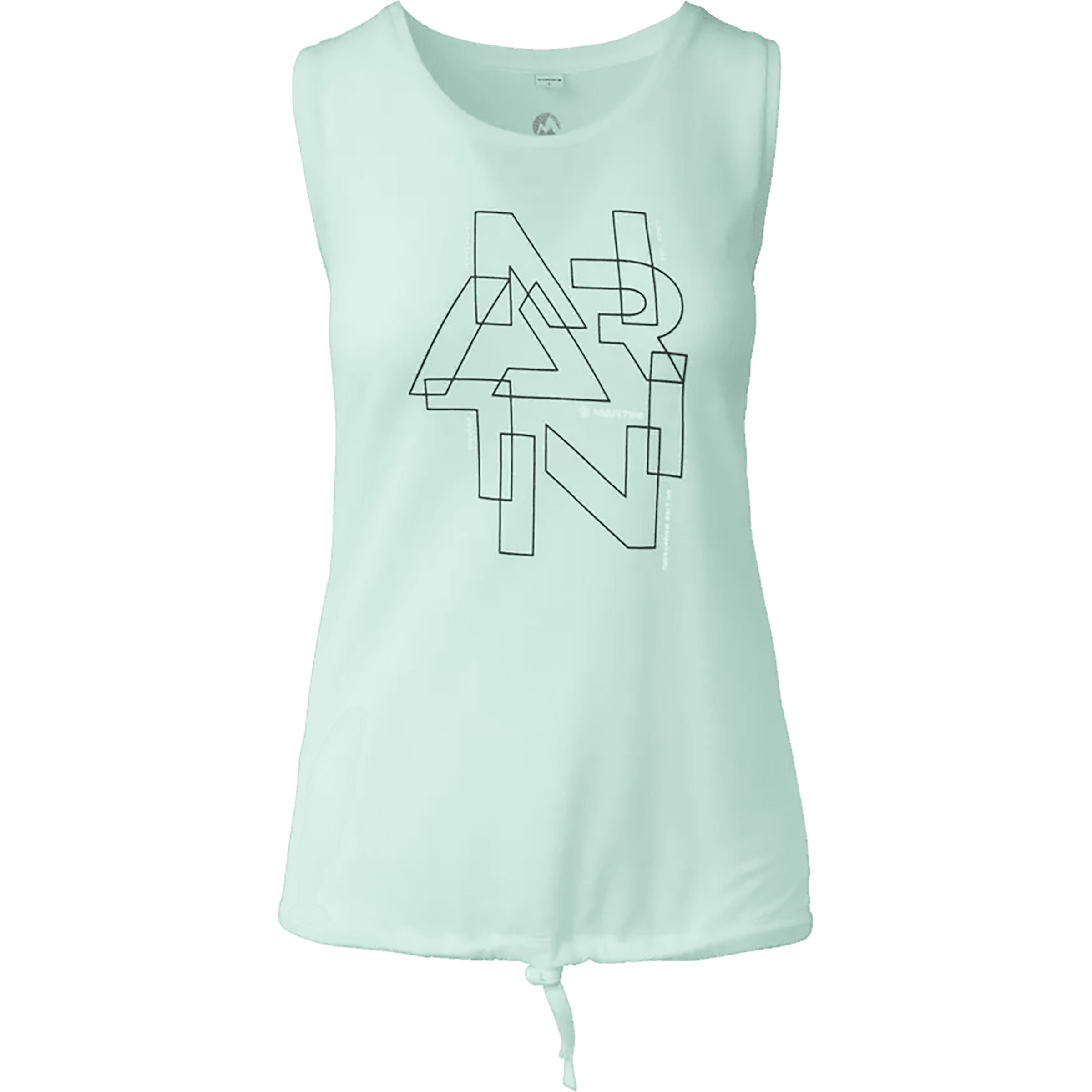 Martini Sportswear Alpmate Flow Top Damen Tanktops tuerkis Größe L Trekking Hautfreundlich Lyocell (Tencel)