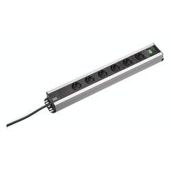 BACHMANN HANDWERKERLEISTE 6x Schutzkontakt, 1x Schalter 300.008