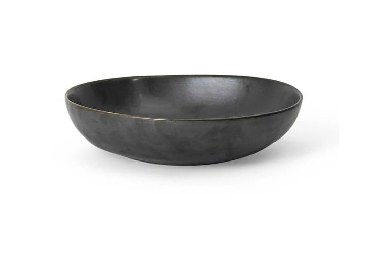 Ferm Living Bol Flow large Ø 19,5 cm Black
