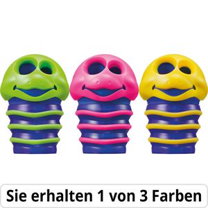 Maped Spitzer Croc Croc Wurm, farbig sortiert, doppelter Dosenspitzer, aus Kunststoff