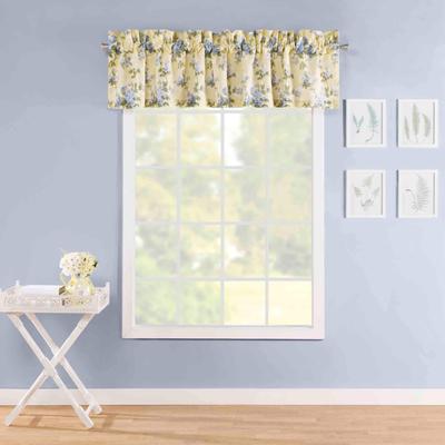 Laura Ashley Cassidy Yellow Cotton Valance