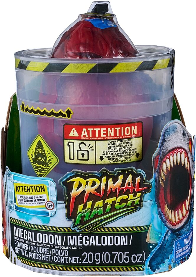 Spin Master Figura Interactiva Tiburón Primal Hatch .