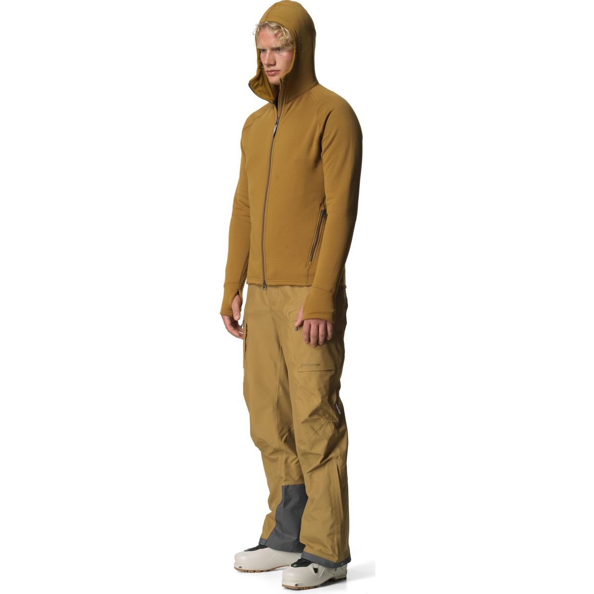 Houdini M's Power Houdi greenish gold (G65) XXL 830063-G65-XXL