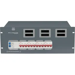 Showgear PSA-63A4C 4 x MCB - CEE Ausgang