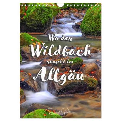 Wo der Wildbach rauscht im Allgäu (Wandkalender 2027 DIN A4 hoch), CALVENDO Monatskalender
