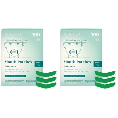 Apricot Mouth Patches Aloe vera 2x 2x100 St Pflaster
