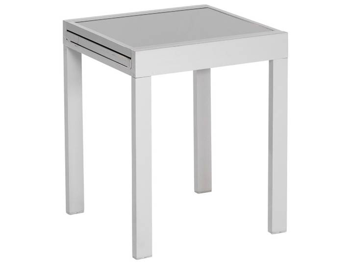 Balkontisch ausziehbar Ambia Garden Metall/Glas 65 cm