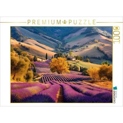CALVENDO Puzzle Wenn der Herbst zur Ruhe kommt | 1000 Teile Lege-Größe 64x48cm Foto-Puzzle für glückliche Stunden