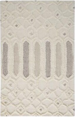 Grand Bazaar Elika Hand Tufted Abstract Transitional Area Rug