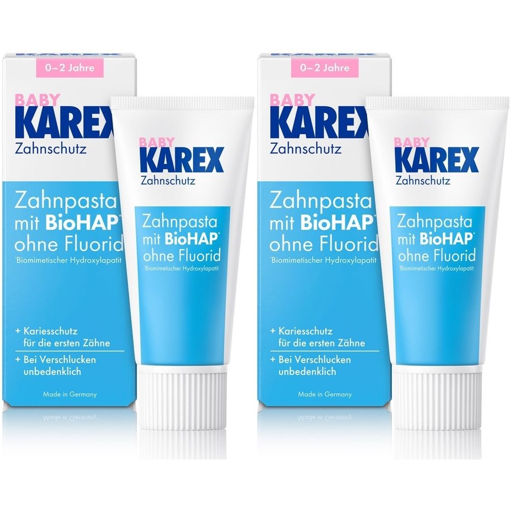 Baby Karex Zahnpasta 2x 2x50 ml