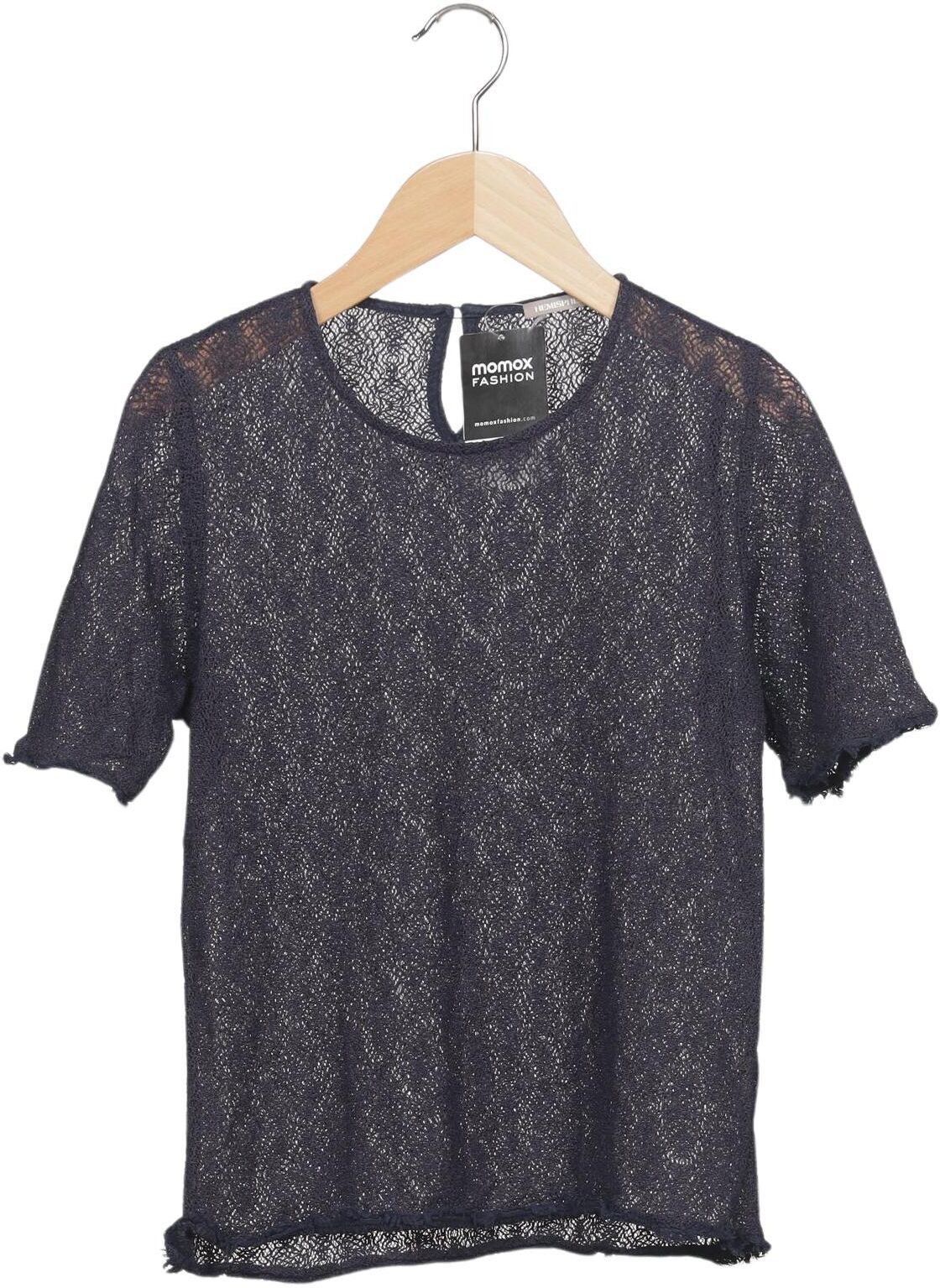 Hemisphere Damen T-Shirt, Marineblau, Gr. XS, Baumwolle / Synthetik - Second Hand