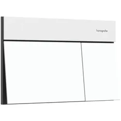 Hansgrohe iFrame Element E Betätigungsplatte für 2-Mengen-Spülung, Mattweiß, 66003700 66003700