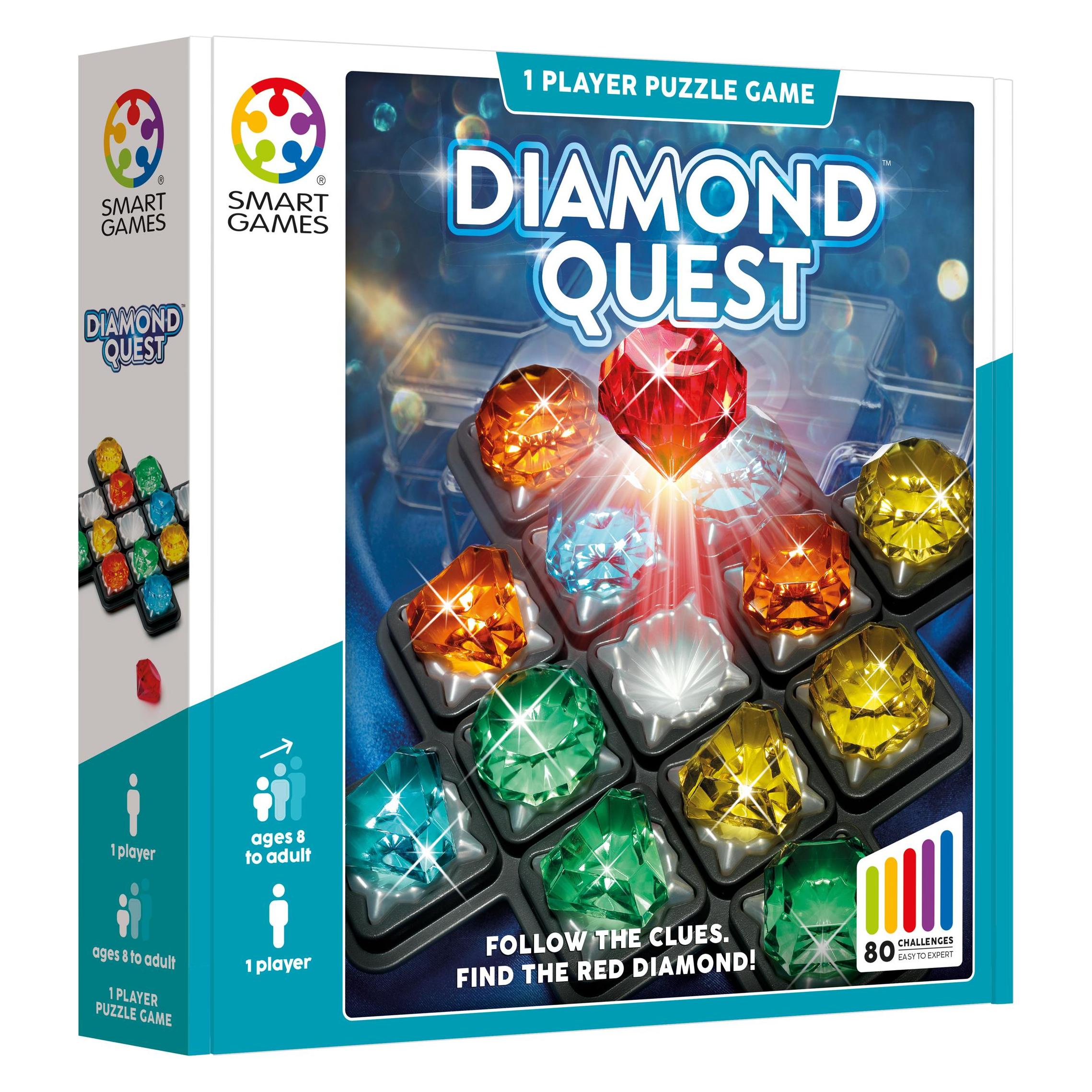 Smart Games Diamond Quest (Deutsch, Englisch, Französisch, Niederländisch, 1 Spieler) (SG 093)