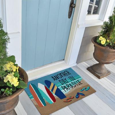 Liora Manne Lush Decor Frontporch Beach Paradise Indoor/Outdoor Rug