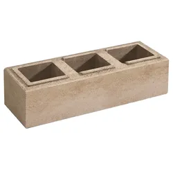 WESERWABEN® Mauersteine Vario-Line® Long Creme-beige meliert Long Mauerstein 1 1⁄2