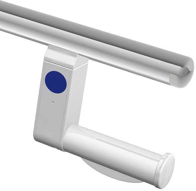 HEWI System 800K Aufrüstsatz WC-Papierhalter, inkl. WC-Spülauslösung und Funktionstaste (Funk), rechts