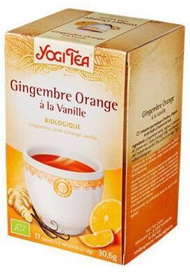 Yogi Tea Ginger-Orange and Vanilla 17 Organic Bags