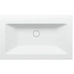 Bette Loft Einbau-Waschtisch A230-004PW 80x49,5x10cm, PW, edelweiß