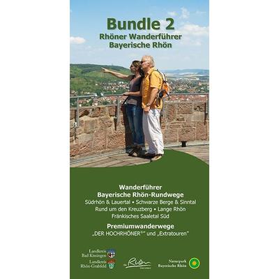 Bundel 2 Rhöner Wanderführer Bayerische Rhön, Set von Stefan Dehler, Dehler Verlag, 978-3-9815570-4-6