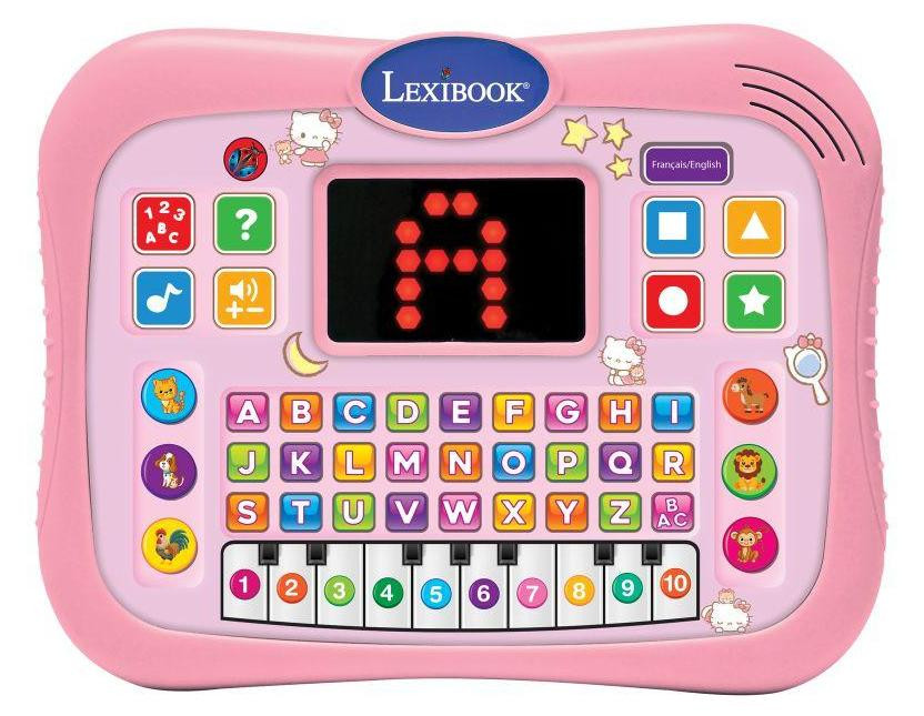 Lexibook Hello Kitty educatieve tweetalige sprekende tablet voor het leren van het alfabet