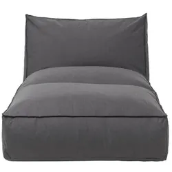 blomus Gartenliege Stay Daybed S 80x25x190 cm Polyester Schwarz