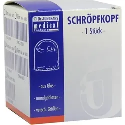 SCHRÖPFKOPF 5 cm Glas 1 St
