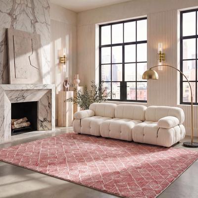 SAFAVIEH Handmade Abstract Birdie Modern Wool Rug