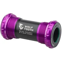 WOLF TOOTH Innenlager BSA Shimano 24 mm | ultraviolet purple