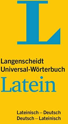 Langenscheidt Universal-Wörterbuch Latein: Lateinisch-Deutsch / Deutsch-Lateinisch - Preis vom 14.10.2026 23:07:16 h