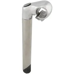 ergotec Vorbau Cat Schaft silber silber / schwarz Aluminium-Kopf silber