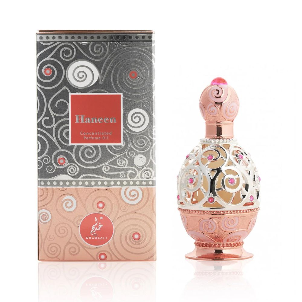 Khadlaj Haneen Rose Gold Concentrated Perfume Oil 20mL