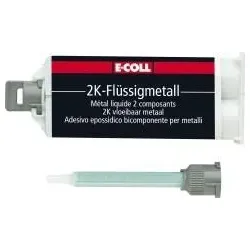 E-COLL Zweikomponenten-Flüssigmetall 50ml Kartusche