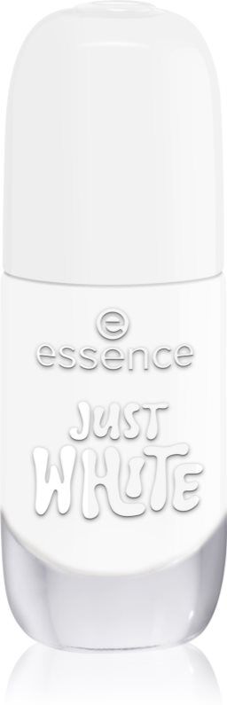 essence Gel Nail Polish gel nail polish shade 33 JUST WHITE 8 ml