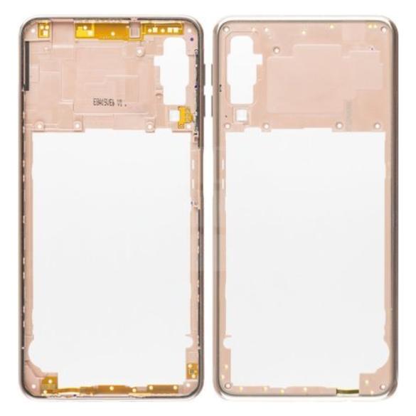 Samsung Rear Frame für A750F Galaxy A7 (2018) - gold (Samsung Galaxy A7 (2018)) (GH98-43585C)