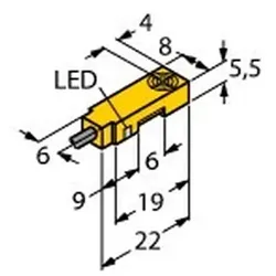 Turck Sensor BI2-Q5.5K-AP6X
