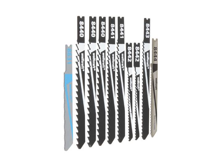 Wolfcraft Stichsägeblätter-Set 10 Stück