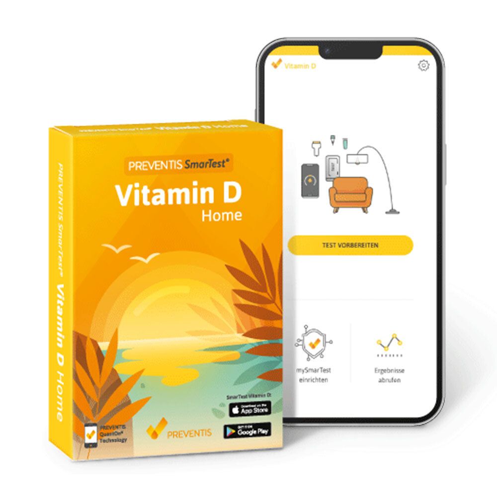 Preventis SmarTest Vitamin D Selbsttest Blut 1 St Test