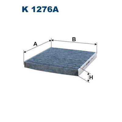 FILTRON Filter, Innenraumluft K 1276A für Mercedes SMART