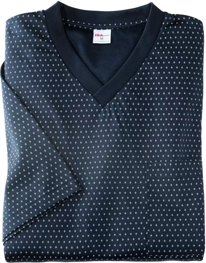 ISA bodywear - Pyjama-Set, für Herren, Dunkelblau, Größe XL